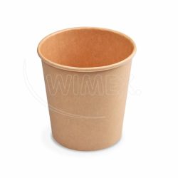 Papírová miska (FSC Mix/PE) kraft Ø115mm 750ml `L` [50 ks]
