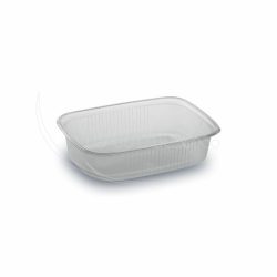 Miska (PP) hranatá průhledná 108 x 81 mm 125ml [100 ks]