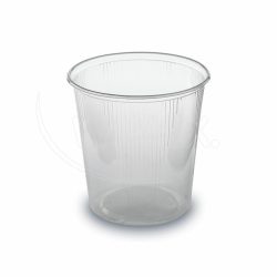 Miska (PP) kulatá průhledná Ø101mm 500ml [100 ks]