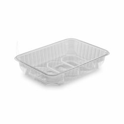 Vanička (PP) hranatá průhledná 186 x 133 mm 500ml [50 ks]