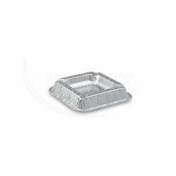 Popelník (ALU) 126 x 126 x 22 mm [100 ks]