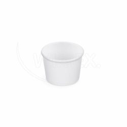 Papírová miska (FSC Mix/PE) bílá Ø75mm 125ml [50 ks]