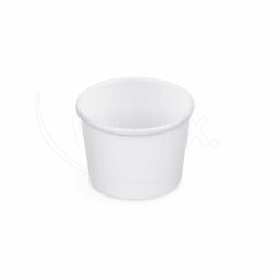 Papírová miska (FSC Mix/PE) bílá Ø90mm 250ml [50 ks]