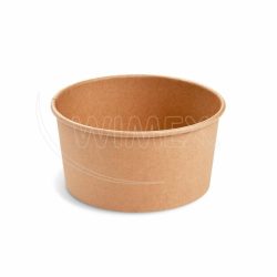 Papírová miska (FSC Mix/PE) kraft Ø150mm 1000ml [50 ks]