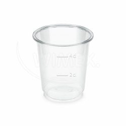 Kelímek (PLA) čirý Ø48mm 2cl/4cl [40 ks]