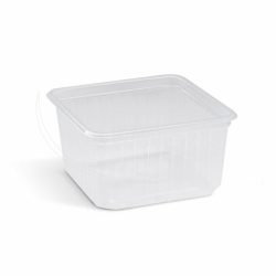 Vanička (PP) Quadroboxx průhledná 115 x 115 mm 500ml [50 ks]