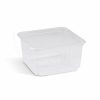 Vanička (PP) Quadroboxx průhledná 115 x 115 mm 500ml [50 ks]