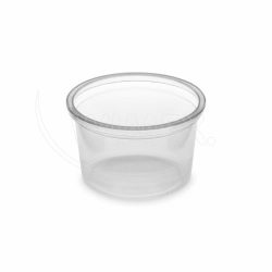 Dresinková miska (PP) Microboxx průhledná Ø46mm 30ml [50 ks]