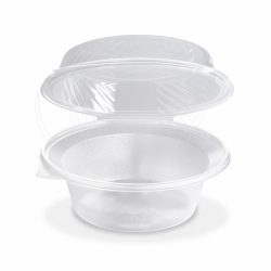 Salátová miska (PP) Ripboxx Greens průhledná 2200ml [25 ks]