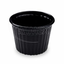 Miska (PP) Reware Snack opakovaně použitelná černá Ø115mm 520ml [25 ks]