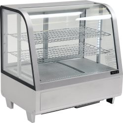 Chladicí vitrína 100 l stříbrná | YATO YG-05022