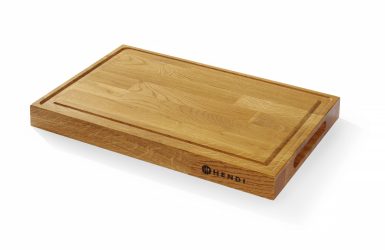 Dubové servírovací prkénko 420x280x(V)40mm | HENDI 505489