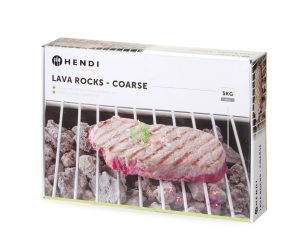 Lávové kameny na grill | HENDI 152805