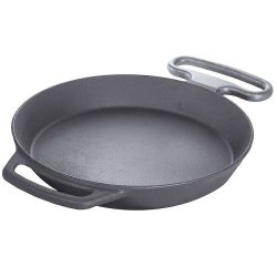 Litinová pánev s držadly