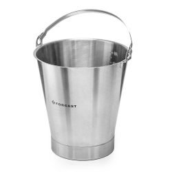 Nerezové vědro s kroužkem 12 l | FORGAST FG06112