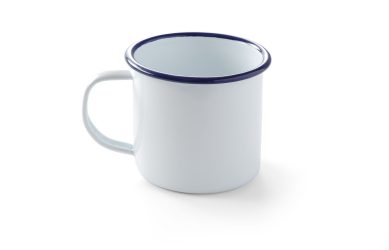 Smaltovaný hrnek s uchem - 360 ml | HENDI 621295