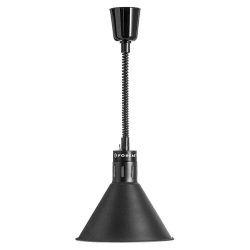 Topné lampy na pokrmy černá